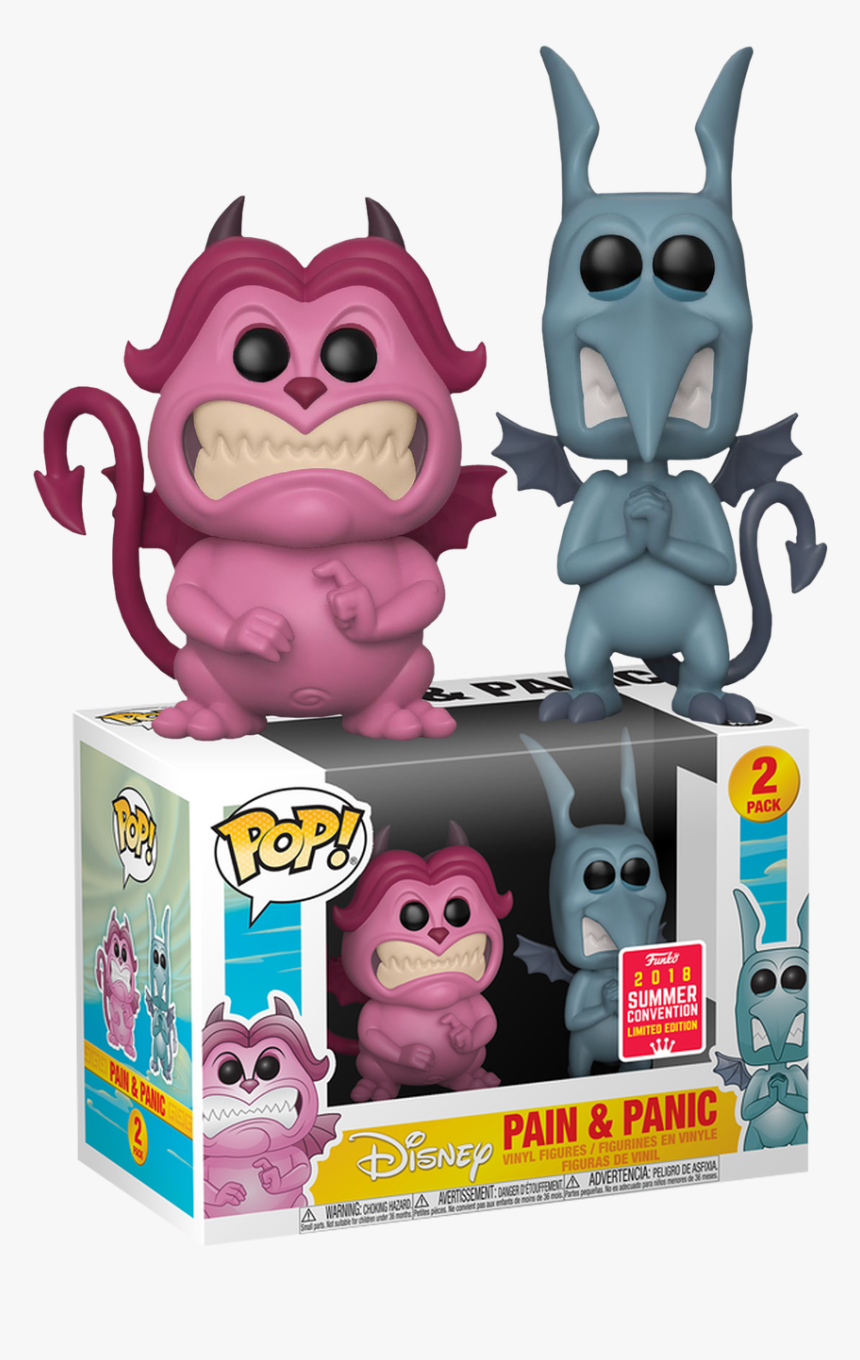 Pain & Panic Sdcc18 Pop Vinyl Figure 2-pack - Pain And Panic Funko, HD Png Download, Free Download