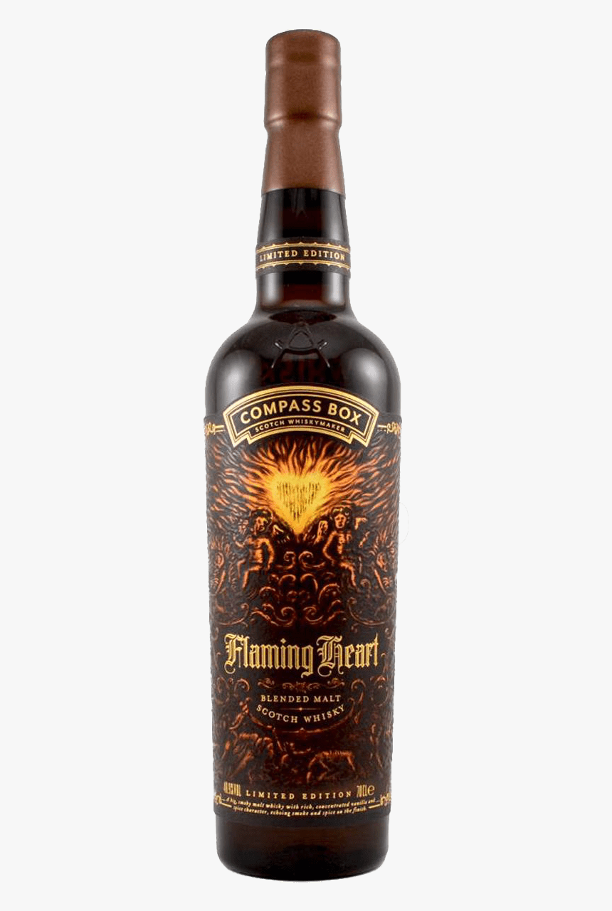 Flaming Heart Whisky Inage, HD Png Download, Free Download
