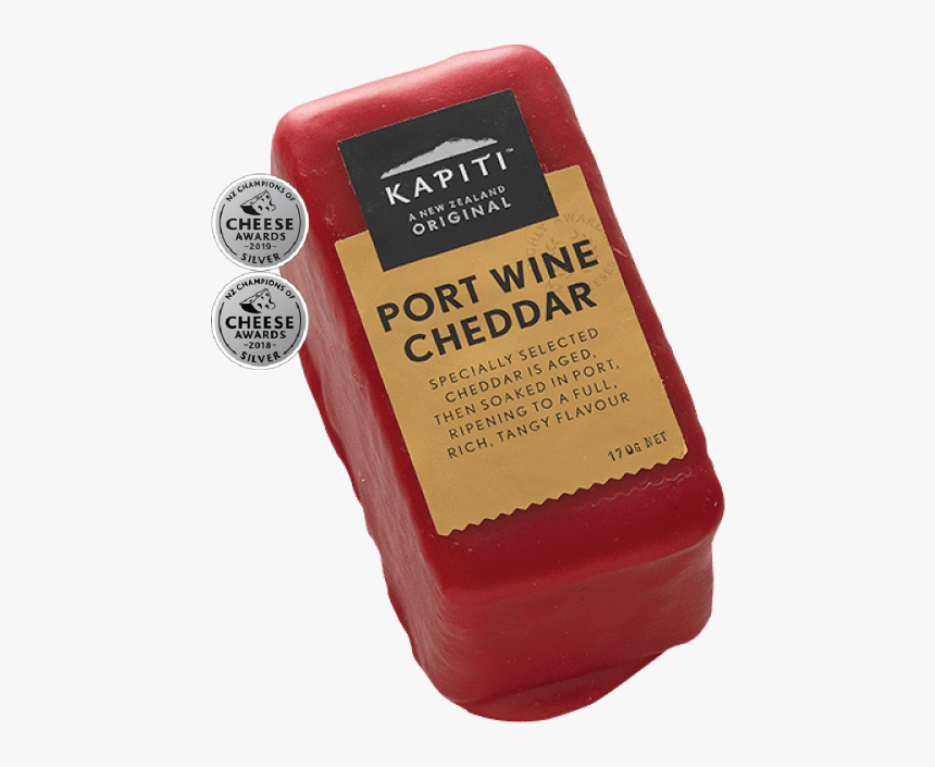 Kāpiti Portwine Cheddar Cheese - Kapiti Ice Cream, HD Png Download, Free Download