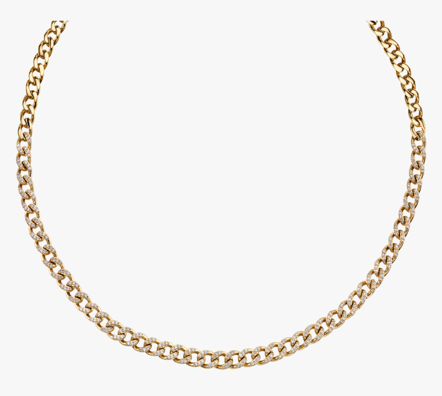 Perfect Diamond Curb Link Necklace - Necklace, HD Png Download, Free Download