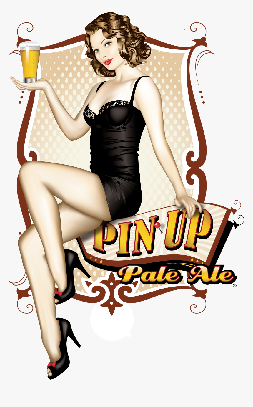 Sexy Santa Pin Up Girl Retro Art Print Poster , Png - Vintage Illustration Pin Up Girl, Transparent Png, Free Download