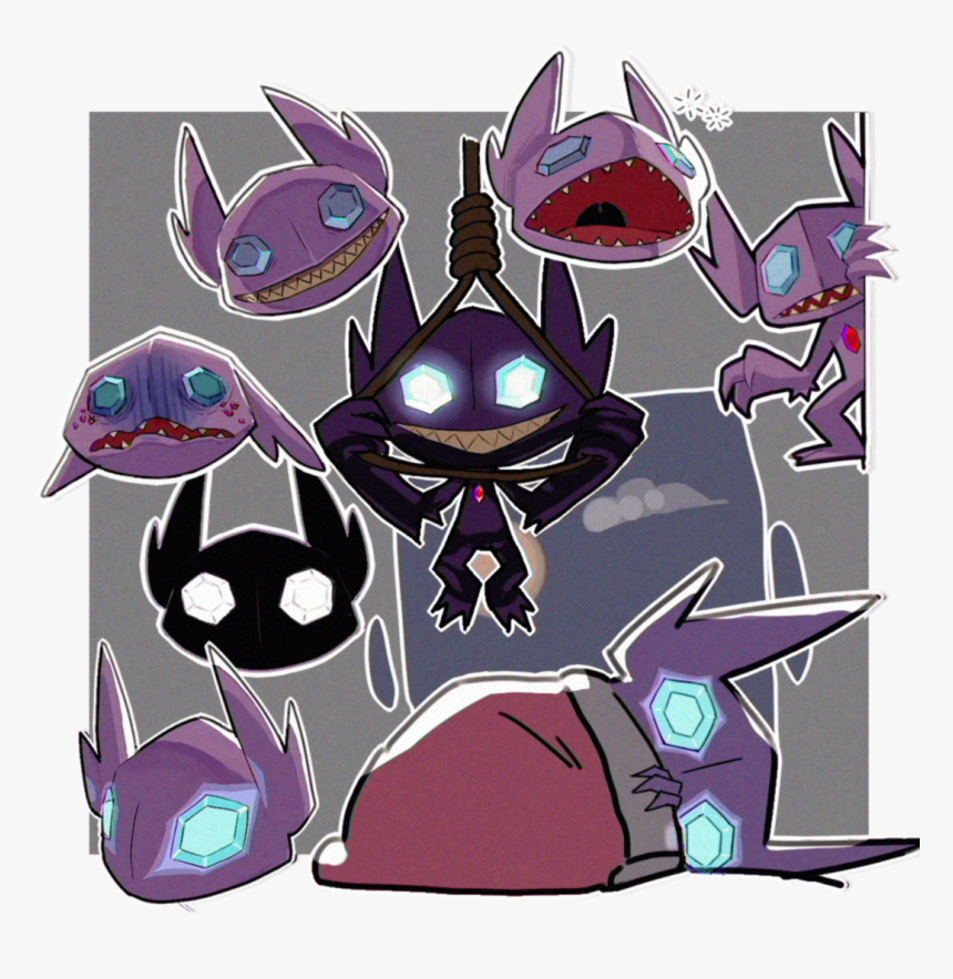 I Drew A Pile Of Purple Gremlins And Im Probably Drawing - Cartoon, HD Png Download, Free Download