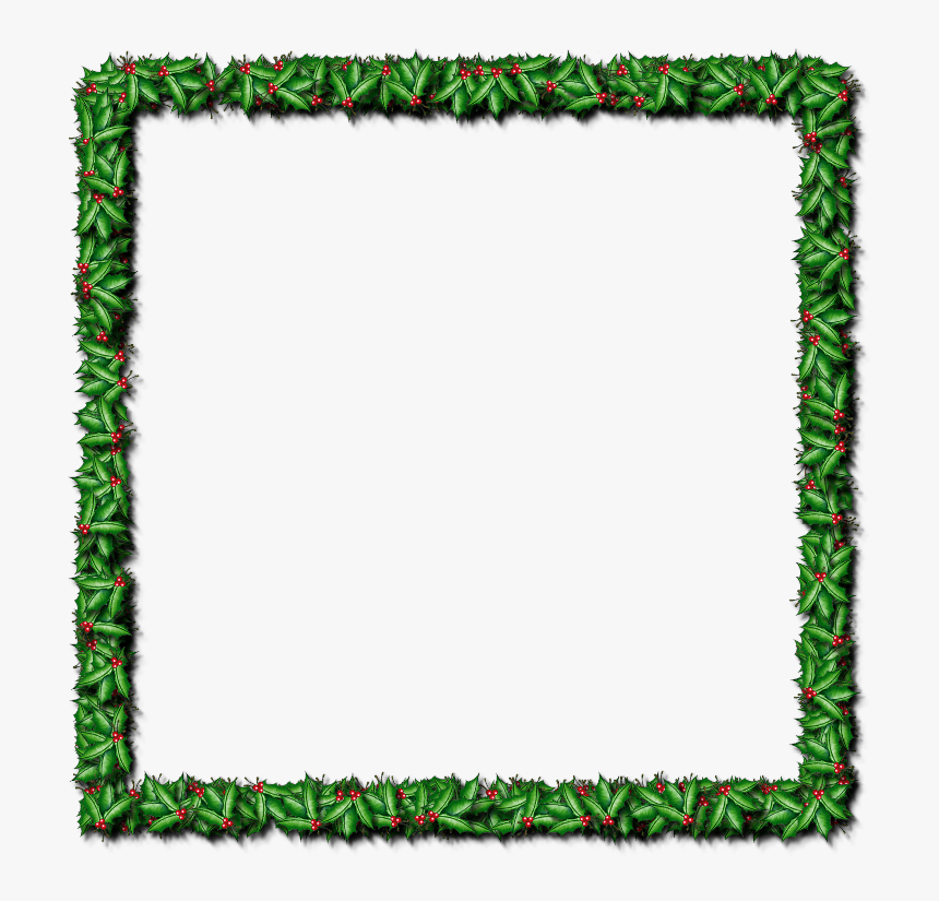 Convite Png Com Moldura Verde, Transparent Png, Free Download