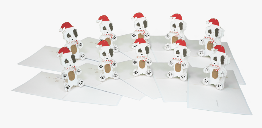 Holiday Puppy Pop Up Christmas Card - Craft, HD Png Download, Free Download