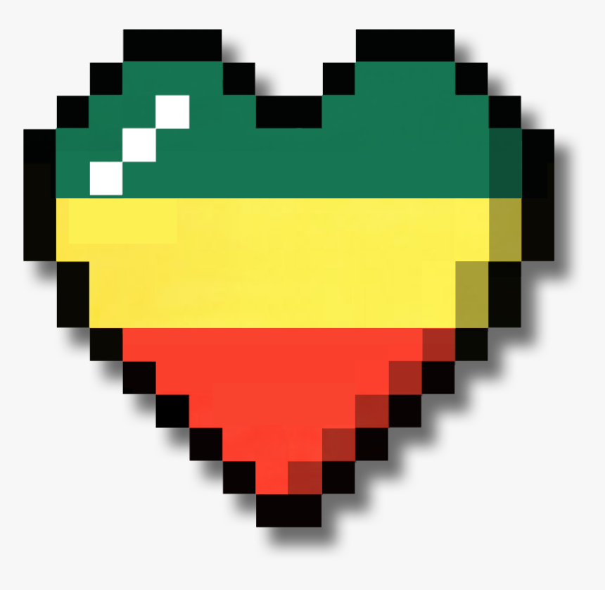 Transparent 8 Bit Heart Png - Pixel Heart, Png Download, Free Download