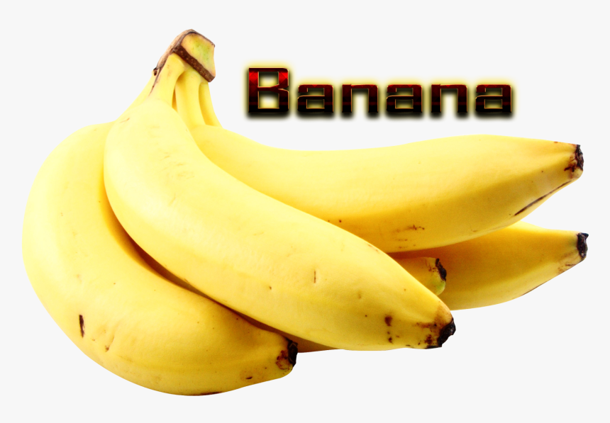 Banana Clipart Name - Banana Maca Png, Transparent Png, Free Download