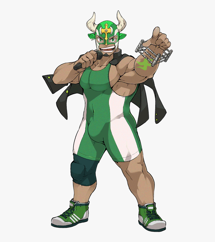 Mysterious Wrestler From A Sporty Highschool - Tokyo High School Summoners, HD Png Download, Free Download