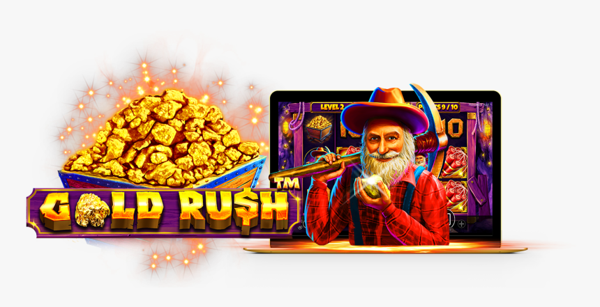 Gold Rush Slots Game Logo - Gold Rush Pragmatic Play, HD Png Download, Free Download