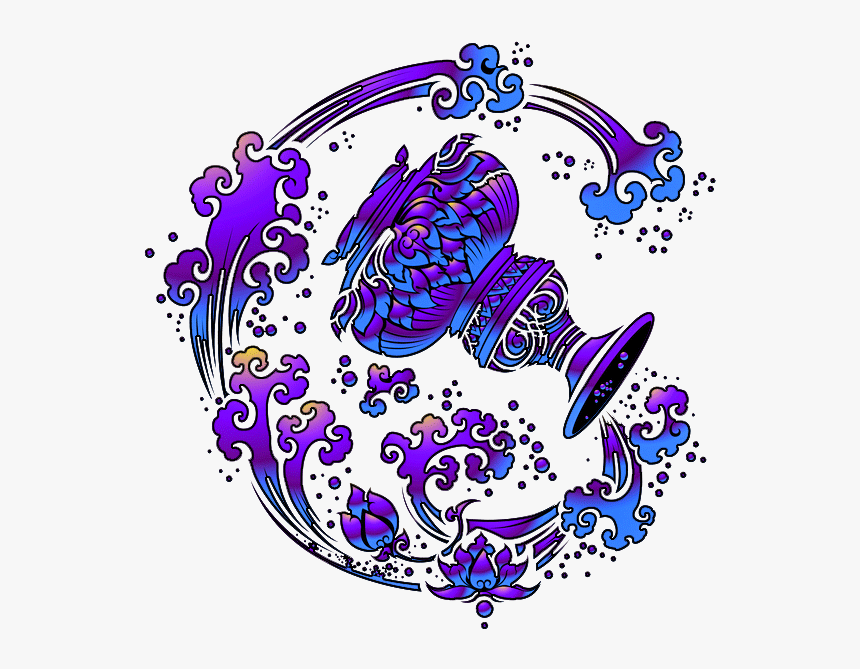 Aquarius Zodiac Sign Logo Transparent, HD Png Download, Free Download