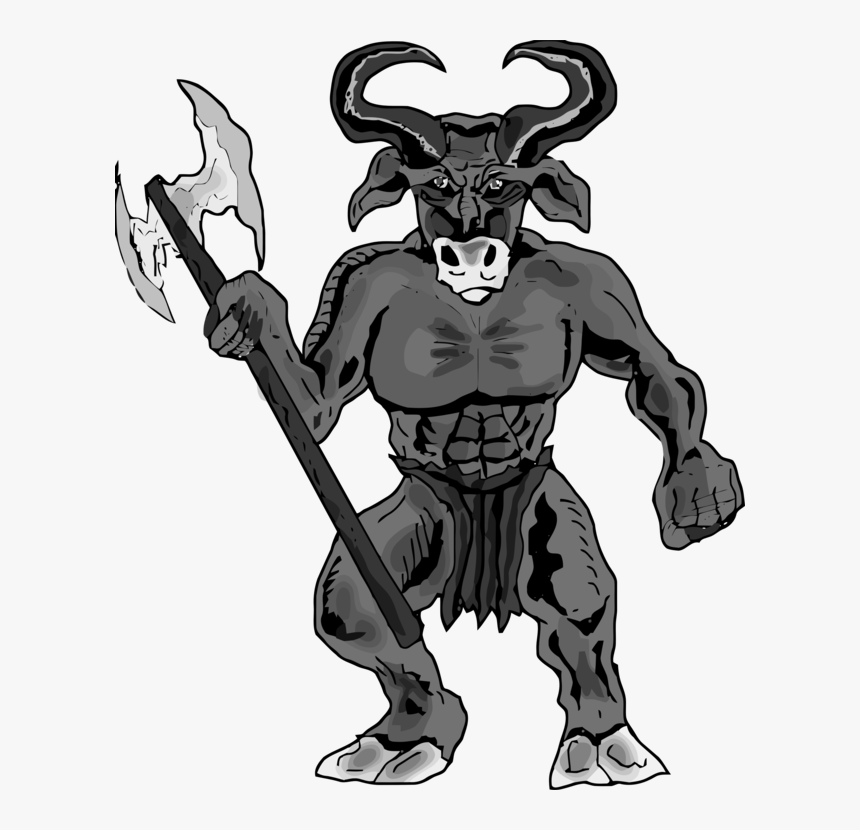 Minotaur Png, Transparent Png, Free Download