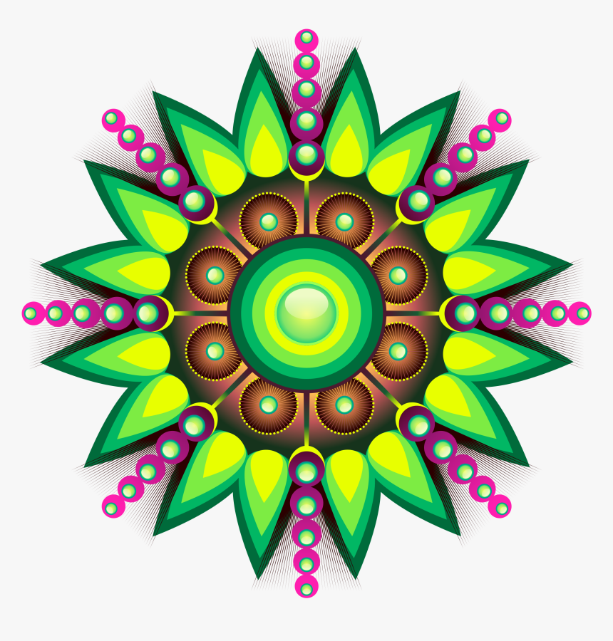 Design Element 6 Clip Arts - Protection Mandala, HD Png Download, Free Download