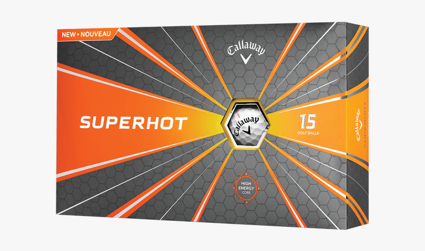 Callaway Superhot 15ball Pack - Callaway Superhot Bold Yellow, HD Png Download, Free Download