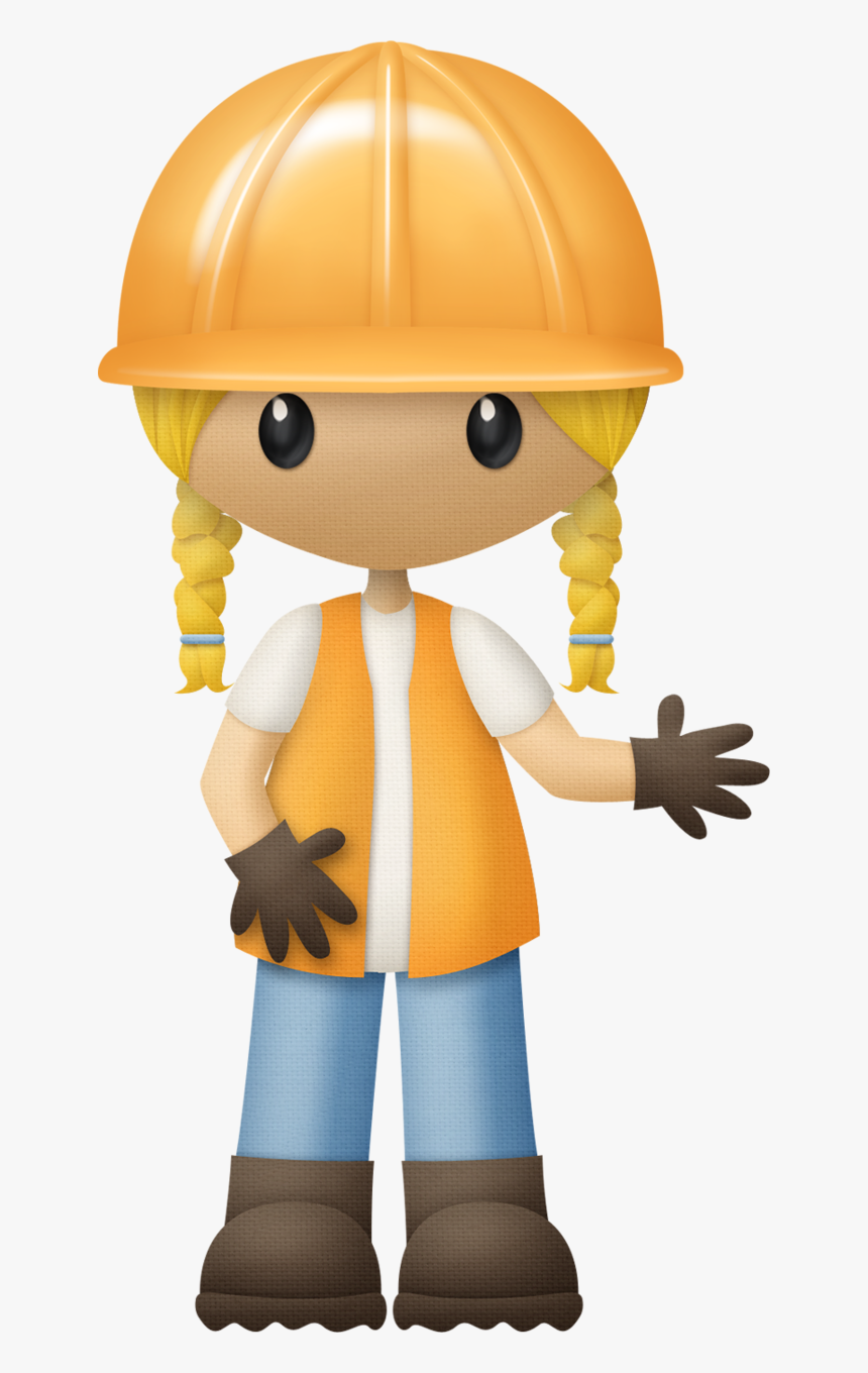 Dibujo Niña Constructora, HD Png Download, Free Download