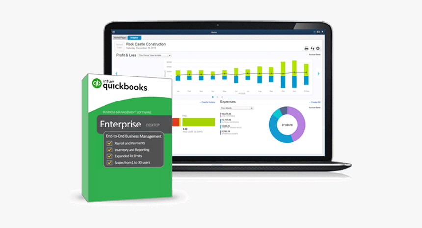 Quickbooks Enterprise, HD Png Download, Free Download