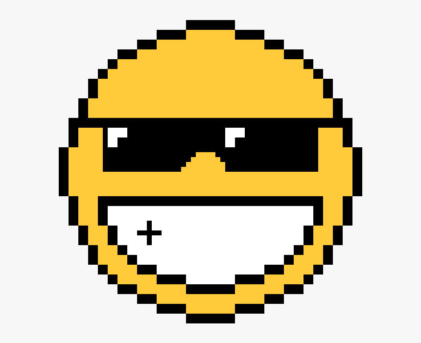 Easy Pixel Art Emoji, HD Png Download, Free Download