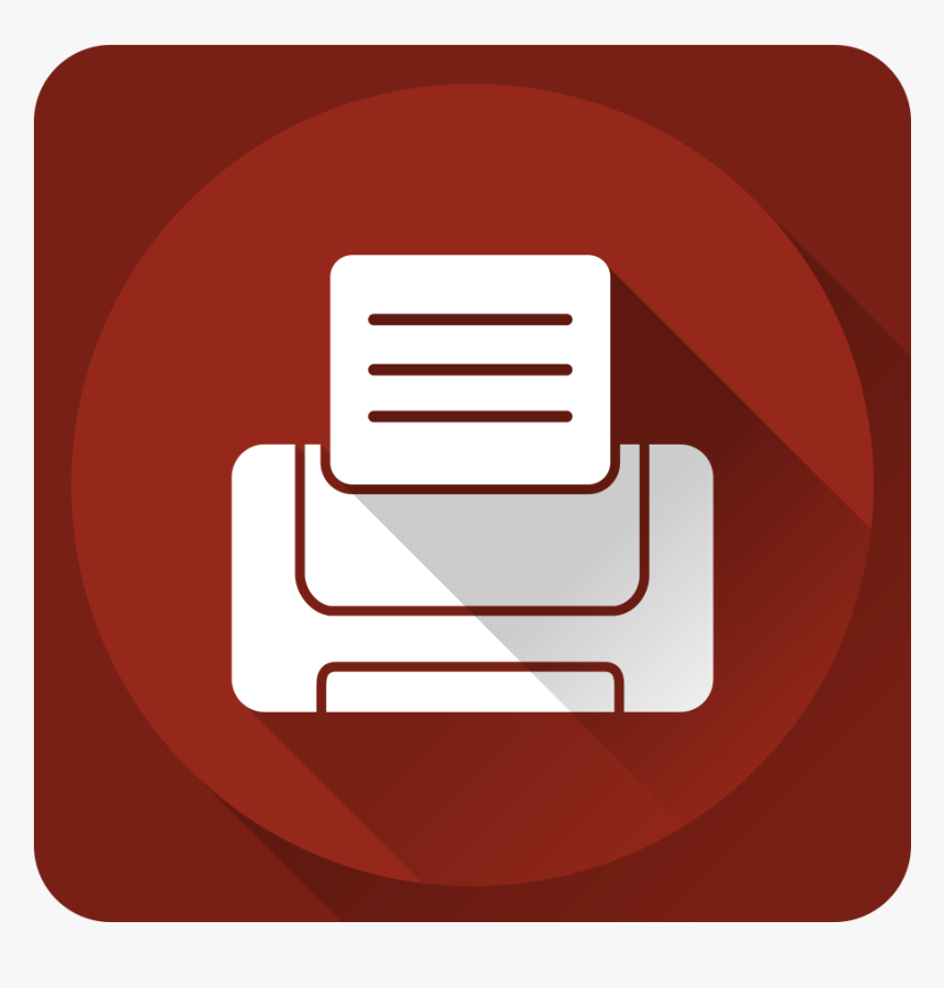 Printer Icon - Mfp Icon Png Printer, Transparent Png, Free Download