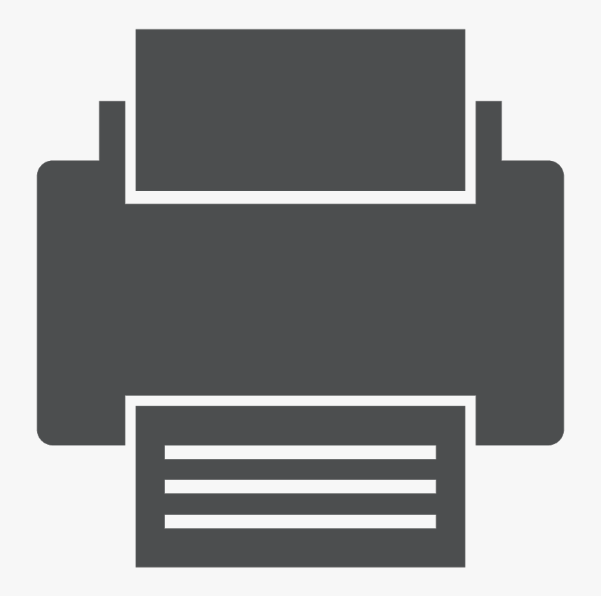 Printer Icons Png, Transparent Png, Free Download