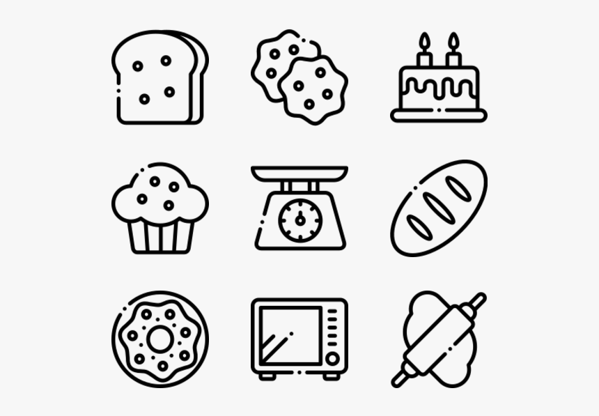 Bakery - Web Design Line Icon, HD Png Download, Free Download