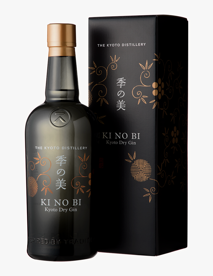Kinobi Bottle - Kinobi Kyoto Dry Gin, HD Png Download, Free Download
