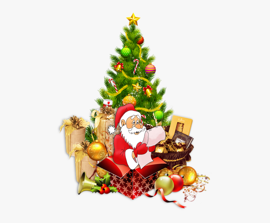 Free Download Christmas Tree Transparent Background - Christmas Tree Vector Png, Png Download, Free Download