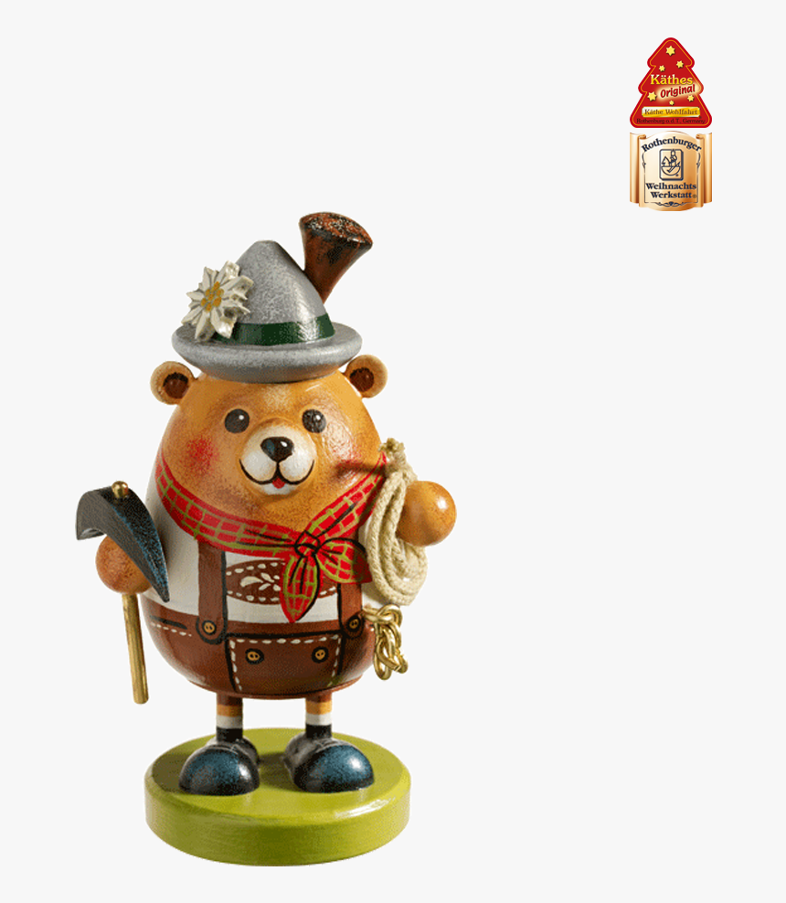 Mountain Climber Bear, Smoky - Figurine, HD Png Download, Free Download