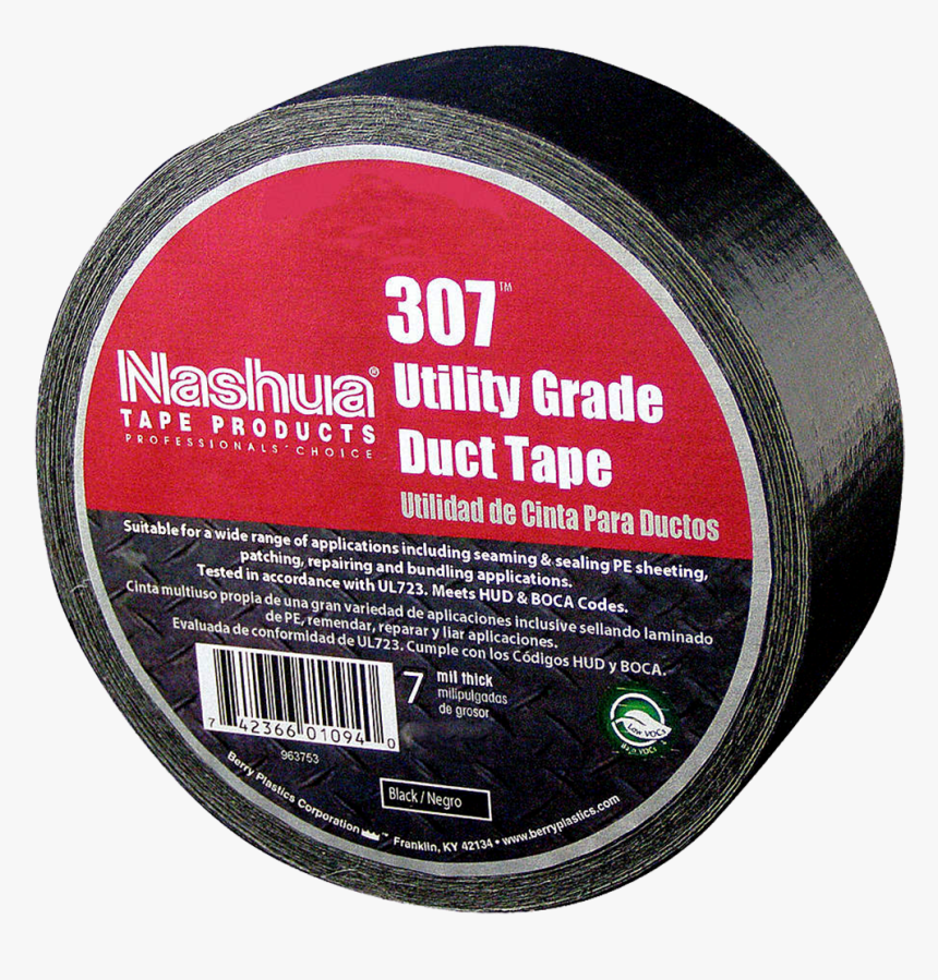 48mm X 55m Black Duct / Cloth Tape"
 Title="48mm X - Adhesive Tape, HD Png Download, Free Download