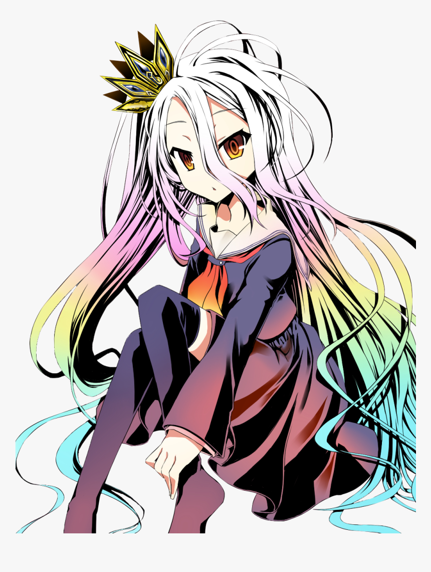 Shiro Transparency - Transparent Shiro No Game No Life, HD Png Download, Free Download