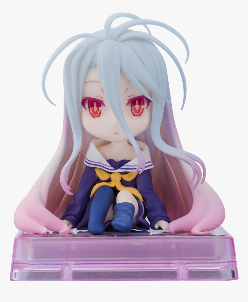 Smartphone Stand Bishoujo Character Collection No - No Game No Life Shiro Plush, HD Png Download, Free Download