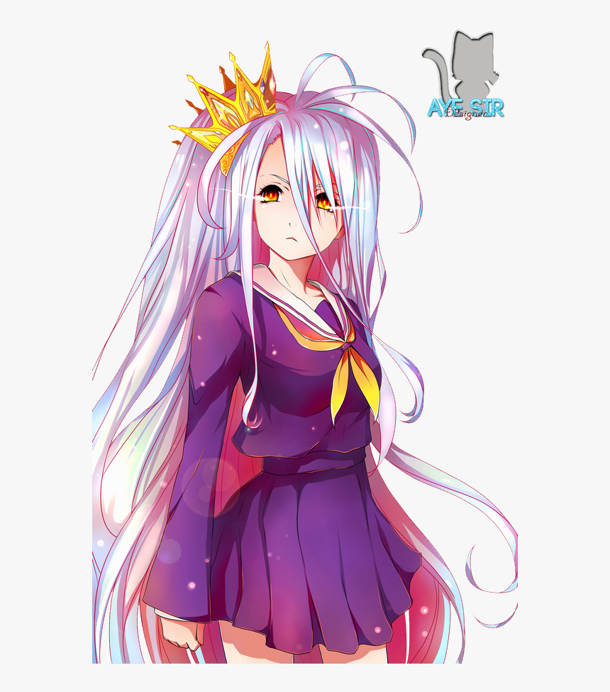 Transparent Shiro Png - No Game No Life Shiro Older, Png Download, Free Download
