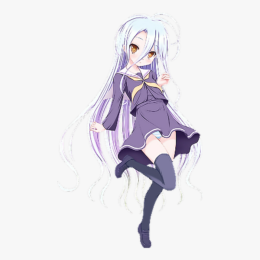 #ngnl #shiro #sora #nogamenolife #animegirl #gamer - No Game No Life Sora And Shiro Fanart, HD Png Download, Free Download