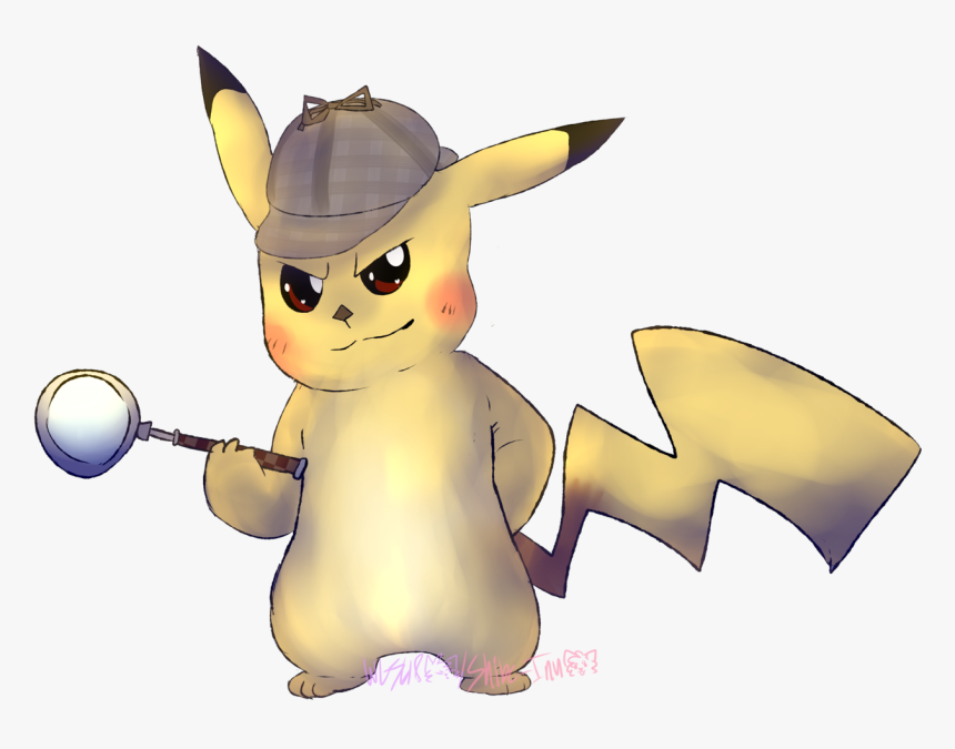 Detective Pikachu I Watched This Movie A Few Days Ago - Cartoon, HD Png Download, Free Download