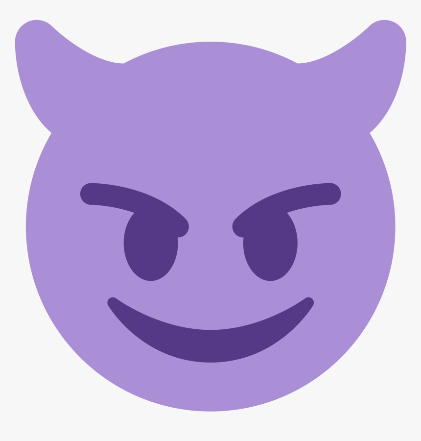 Smiling Imp , Png Download - Devil Emoji Discord, Transparent Png, Free Download