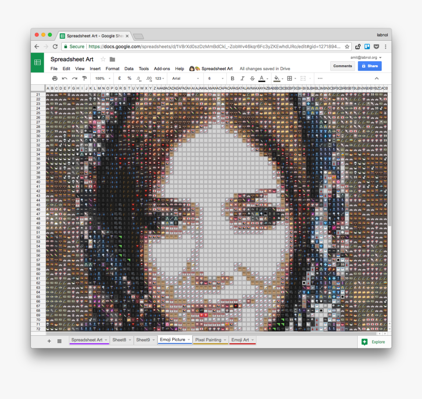 Google Sheets Art, HD Png Download, Free Download