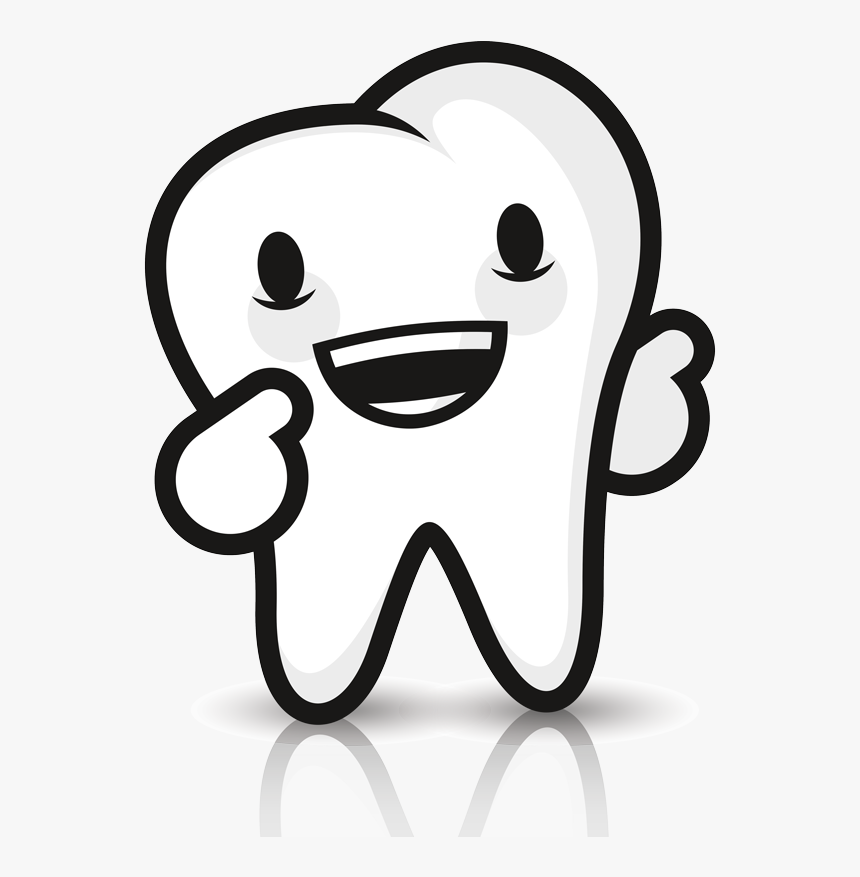 Transparent Teeth - Png Tooth Cartoon, Png Download, Free Download