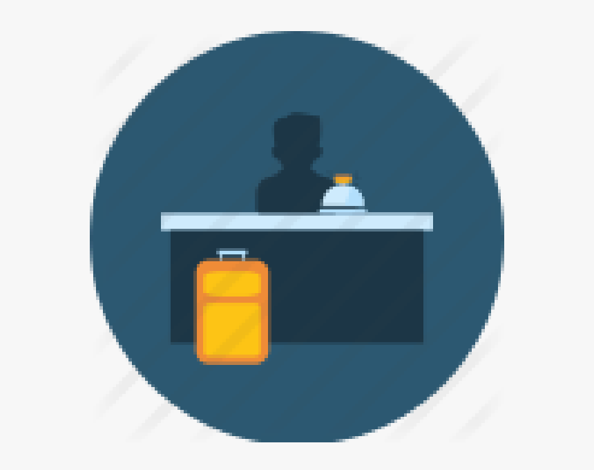 Desk Icon Round - Illustration, HD Png Download, Free Download