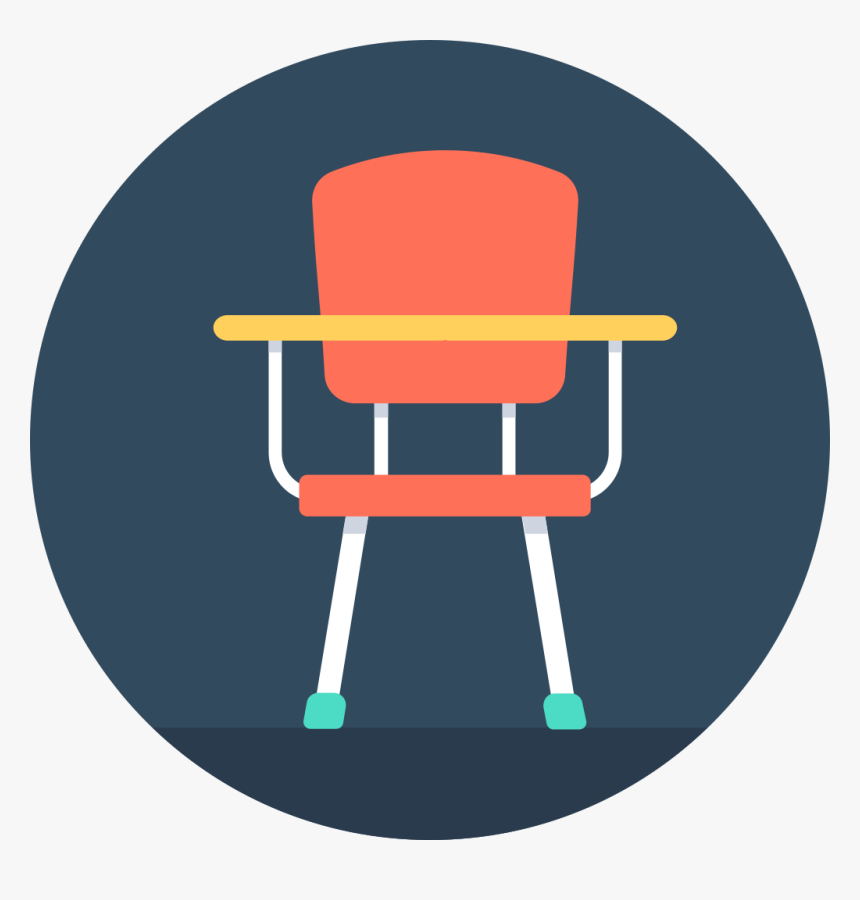 Desk Chair Icon - School, HD Png Download, Free Download