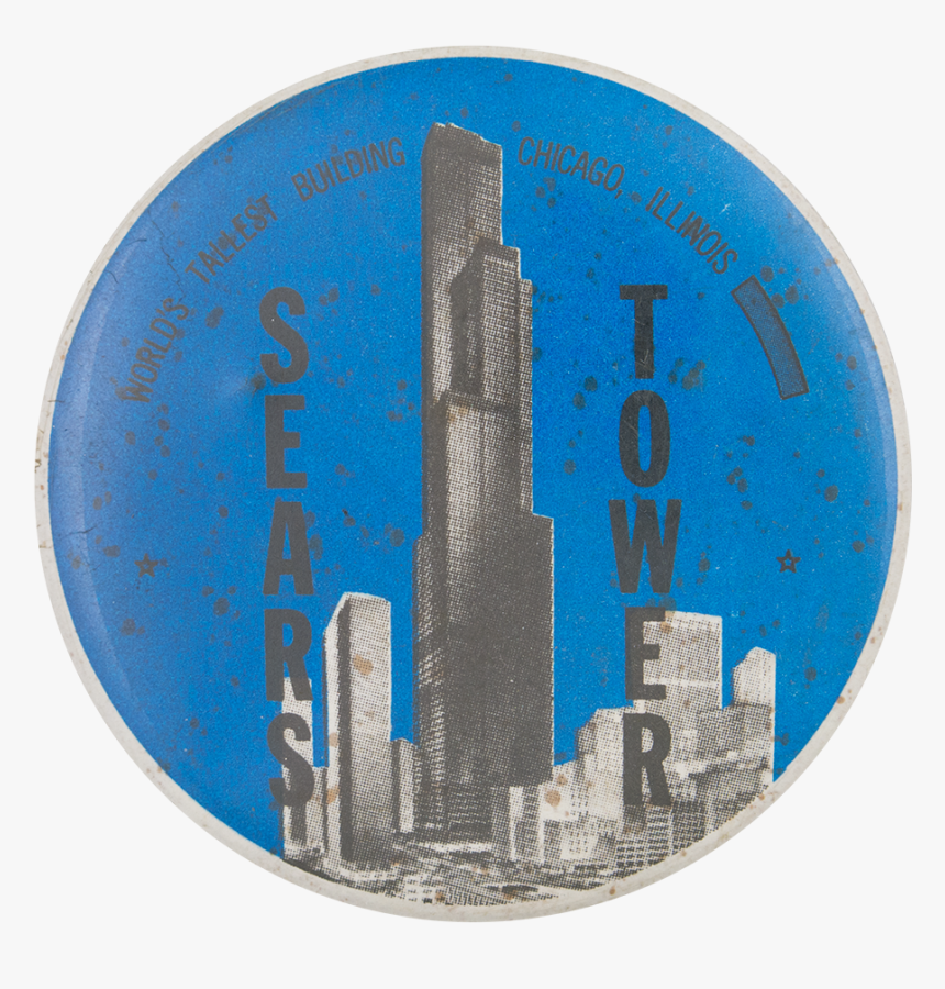 Sears Tower Chicago Button Museum - Skyscraper, HD Png Download, Free Download