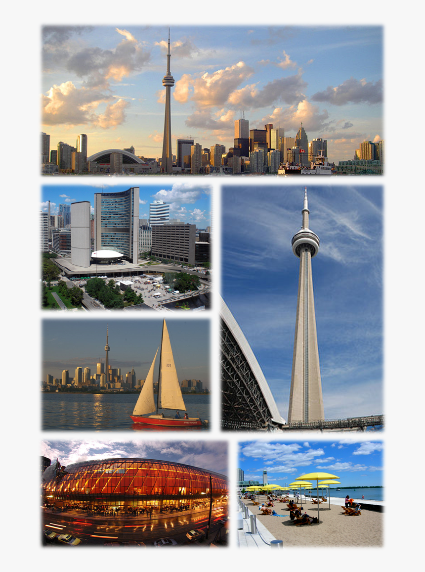 Transparent Png Collage - Cn Tower, Png Download, Free Download