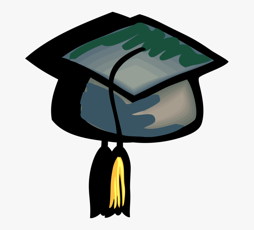 Vector Illustration Of High School, College And University - 4k Graduation, HD Png Download, Free Download