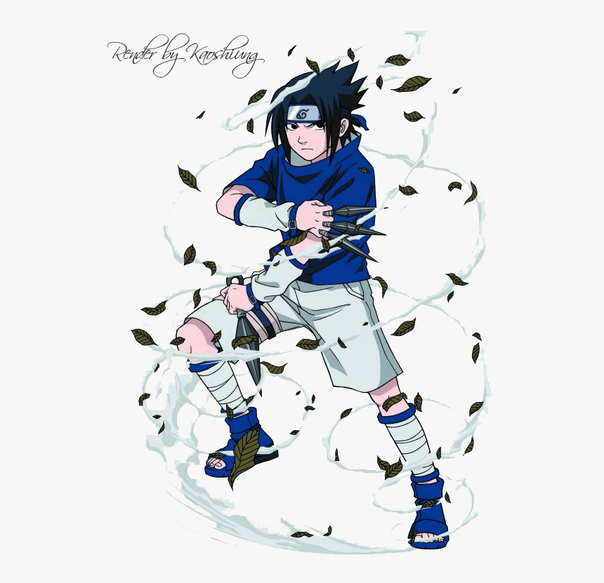 Naruto Shippuden Sasuke - Sasuke Blue Outfit, HD Png Download, Free Download