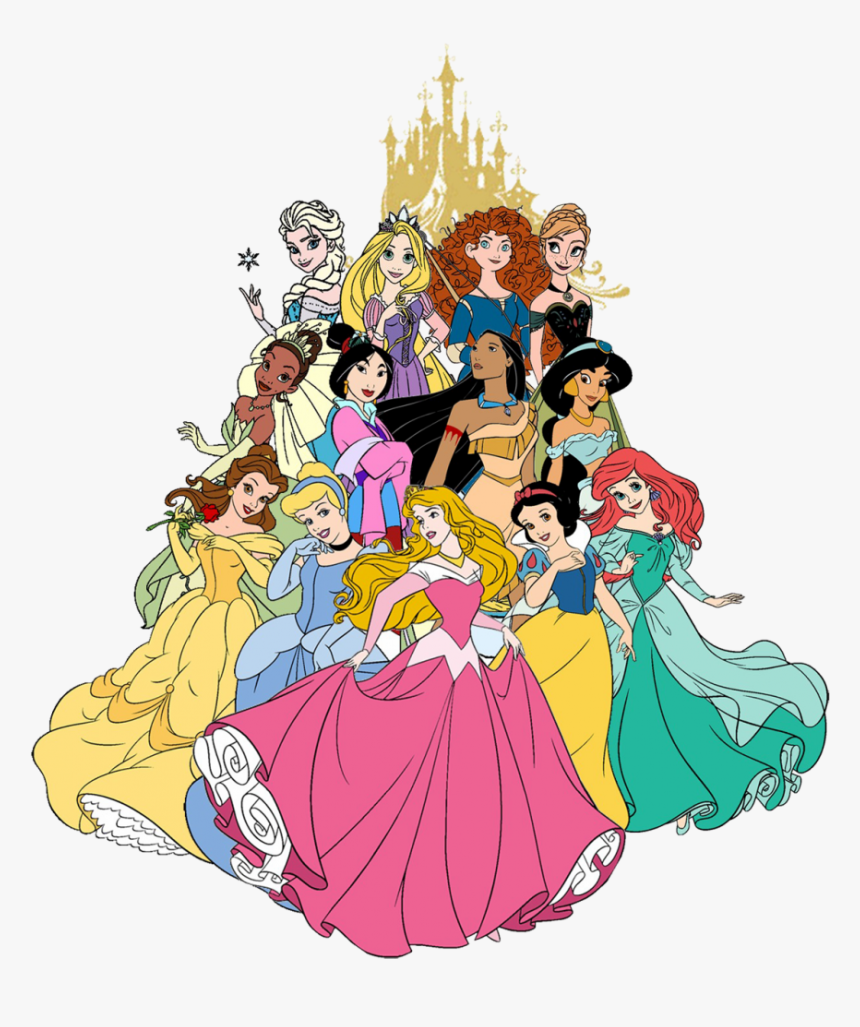 Disney Princesses Clipart - Disney Princess Phone Background, HD Png Download, Free Download