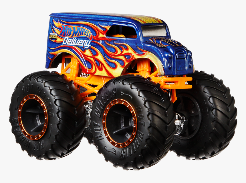 Hot Wheels Delivery Monster Truck, HD Png Download, Free Download