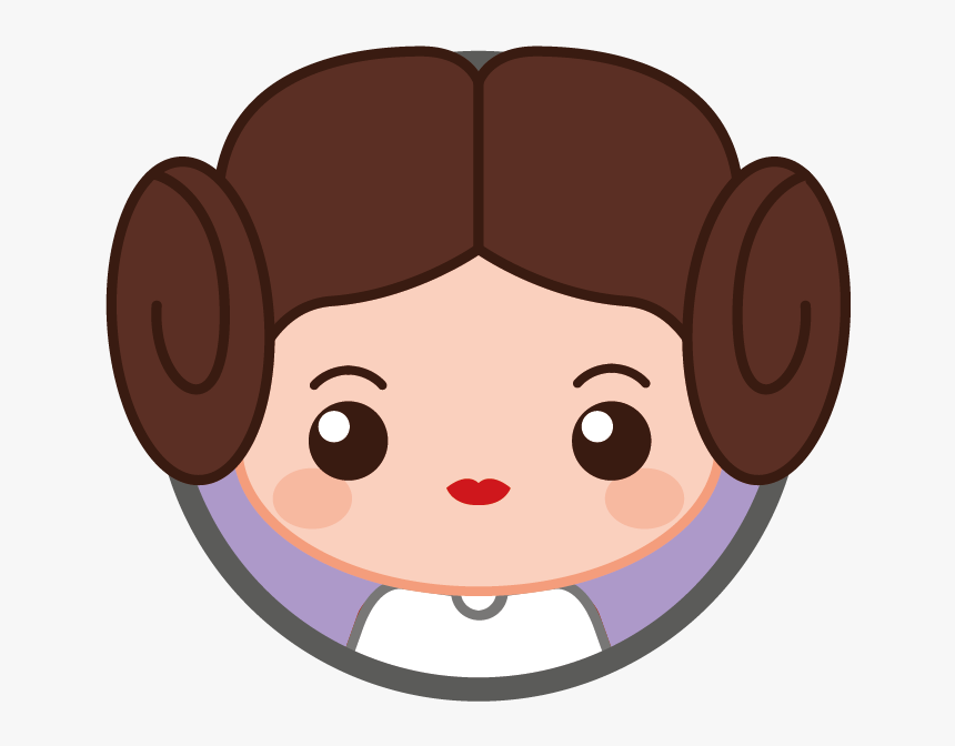 Personajes De Star Wars Kawaii , Png Download - Cartoon, Transparent Png, Free Download