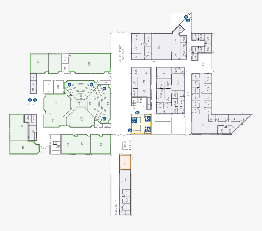 Woodbury Business Building Level - Uvu Wb Building Map, HD Png Download, Free Download