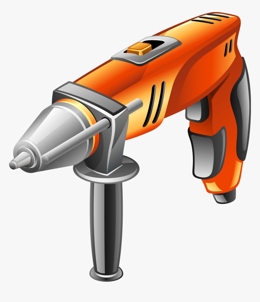 Electric Tools Vector Eps Free Download Logo - Tools Vector, HD Png Download, Free Download