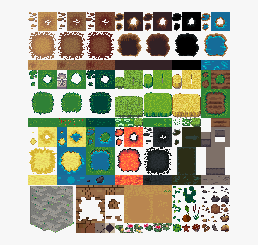 Preview - Terrain Tileset, HD Png Download, Free Download