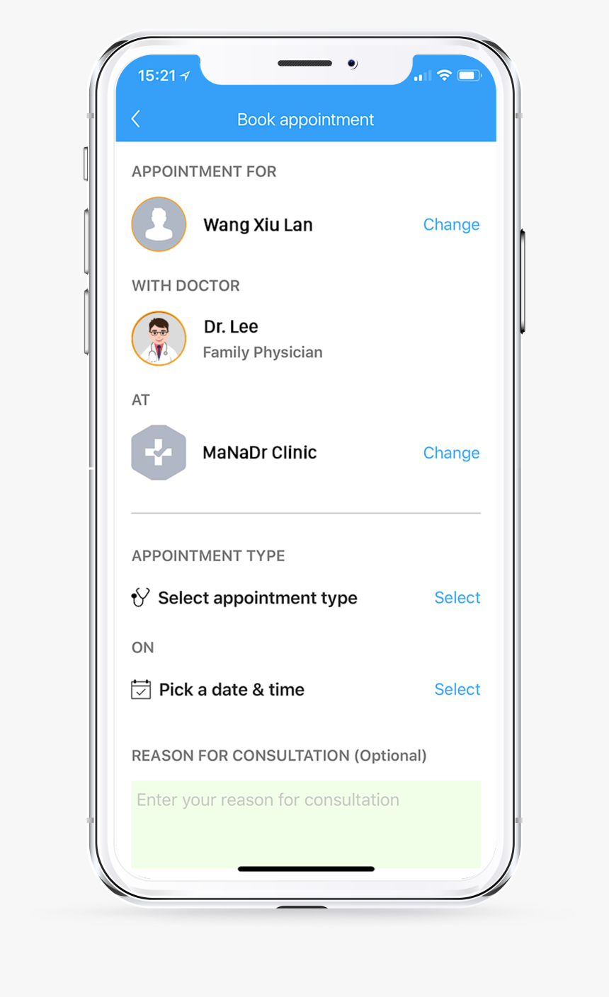 1 Find Your Trusted Doctor Tap On The "trust - Iphone, HD Png Download, Free Download