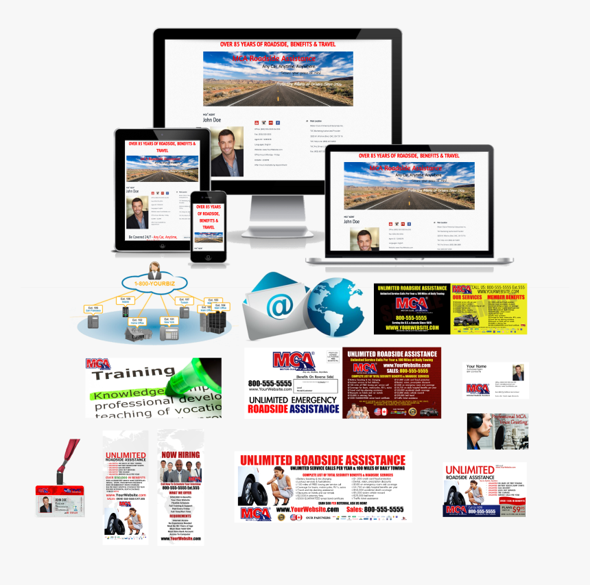 Mca Pro Kit - Responsive Web Design, HD Png Download, Free Download