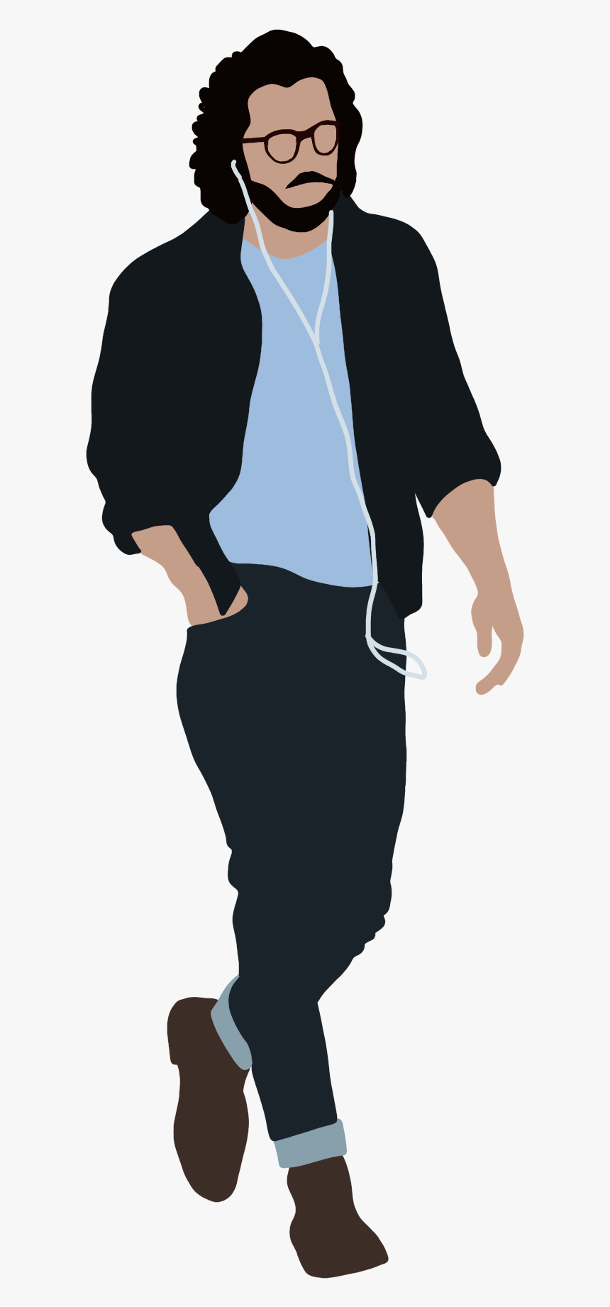 People Flat Illustration On Behance People Png, Cut - People Human Cut Out Png, Transparent Png, Free Download