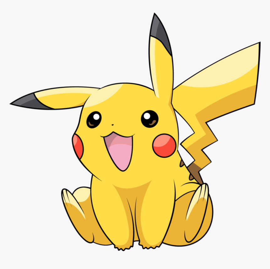Pikachu Clipart Pokemon - Pikachu Vector, HD Png Download, Free Download